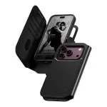 CARE&trade; by PanzerGlass&reg; Tango 2-in-1 rahakotiga &uuml;mbris must MagSafe'iga iPhone 18 Pro / 17 Pro jaoks