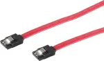 GoodConnections SATA 3 Gb/s kaabel lukustusriiviga, 0,5 m, punane 5045-A05
