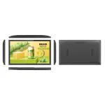 ALLNET TouchMon-240 24 inch Full HD IPS puuteekraaniga monitor HDMI, USB-C, Mini HDMI, USB Hub