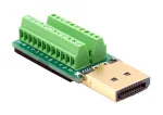 EXSYS EX-49052 DisplayPort isane 20-kontaktilise kruviklemmliistu adapter