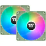 Thermaltake CT120 ARGB Sync Matcha Green 120 mm 2-pakendilised korpuseventilaatorid