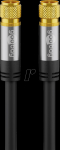Wentronic 70661 antennikaabel, F, 135 dB, 4x varjestatud, 1 m