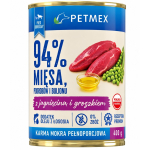 Petmex lambaliha ja hernestega t&auml;iskasvanud koertele, 400 g