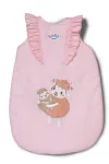 Nuku magamiskott ZAPF BABY born Sleeping Bag Flower, kangas, kokkupandav, alates 3. eluaastast