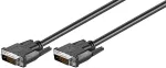 Microconnect MONCC5 DVI-kaabel 5 m DVI-D DVI-D (DL) Must