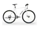 Sharp Gravel E-Bike 250W mootor rakendusega 70km valge l&auml;ikiv