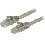 StarTech.com N6PATC150CMGR CAT6 Ethernet-&uuml;henduskaabel, 1,5 m, UTP, kinnihaakumiskindel RJ45, 24AWG, 100W PoE, hall