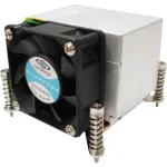 Inter-Tech Dynatron K-666 &ndash; protsessori &otilde;hkjahuti &ndash; (pesadele: LGA1156, LGA1155) &ndash; alumiinium ja vask &ndash; 60 mm &ndash; 2U (88885122)