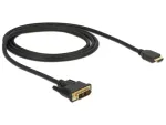 Videokaabli adapter DeLOCK 85582 1 m HDMI t&uuml;&uuml;p A DVI-D must