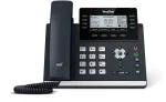 Yealink SIP-T43U IP-telefon, 12 liini, 3,7-tolline LCD, PoE, hall