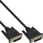 InLine DVI-D kaabel, Premium, 24+1 M/M, Dual Link, kullatud, 2m
