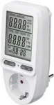 Goobay 64590 Pro digitaalne energiakulu m&otilde;&otilde;tja 16 A 230 V AC, 3680 W, LCD, 146 x 70 x 74,5 mm, valge