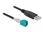 Kaabel HSD Z isane USB 2.0 t&uuml;&uuml;p-A isasele 1 m DeLOCK