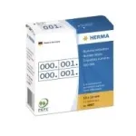Numbrisildid HERMA 4887 korduvnumbrid isekleepuvad 10x22 mm sinine