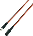 VOLTCRAFT madalpinge pikenduskaabel madalpingepistik - madalpingepesa 5.5 mm 2.5 mm 5.5 mm 2.5 mm 3.00 m 1 tk (93025c183)