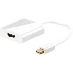 Wentronic Goobay mini DisplayPort-HDMI-adapterkaabel 1.2, Mini DisplayPort-pistik, 0,1 m - Mini DisplayPort-pistik > HDMI&trade; standardpesa (t&uuml;&uuml;p A) (67880)