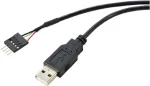 Renkforce RF-5719750 USB-kaabel Must