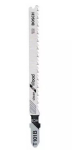 Bosch 2 608 633 622 tikksae/graveersae/edasi-tagasi liikuva sae saeleht Tikksae saeleht K&otilde;rge s&uuml;sinikusisaldusega teras (HCS) 25 tk