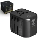 Extralink Smart Life Travel Adapter for EU/UK/USA/AU/CH + USB-C, USB-A