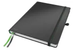 Leitz Notebook Complete A4 joonitud 96 grammi 80 lehte, Must, A4, K&otilde;va k&ouml;ide