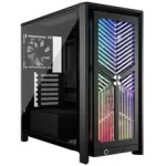 Corsair FRAME 4000X RS Mid-Tower PC-korpus Must RGB-Ventilaator 4x RS120 PWM