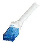 EFB RJ45 &uuml;henduskaabel Cat.6A U/UTP LSZH Premium 500MHz valge 0,25m