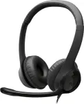 Logitech H390 USB-k&otilde;rvaklapid m&uuml;rasummutava mikrofoniga, juhtmega, must