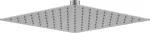 DEANTE Steel Shower Head - 250x250 mm Square Rain Shower