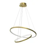 Ronday rippuv LED-valgusti, 60 cm, 51W, kuldne