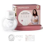 MOMCOZY S12 PRO+ Wearable Breast Pump White Single Pack