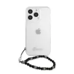 Guess GUHCP13LKPSBK Black Pearl k&otilde;va &uuml;mbris Apple iPhone 13 Pro / 13 6,1 inch l&auml;bipaistev