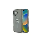 Karl Lagerfeld KLHMP16MHLSKIK iPhone 16 Plus 6,7 inch Hardcase IML Metal Karl Head MagSafe Must