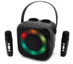 Soundmaster BT2024SW Bluetooth-k&otilde;lar, diskotuled, 2 mikrofoni, must