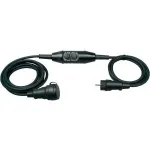HEINRICH KOPP toitekaabel 1,5 m must koos PRCD-S K (1438.0001.5)