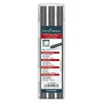 Pica BIG DRY Refills Carpenters 2H &ndash; 12 juhti, must, ristk&uuml;likukujuline profiil