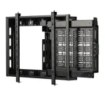 B-TECH BT7883/B Flat Screen Wall Mount with Slide-Out AV Storage Tray, VESA 600x400, 70kg, Black
