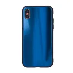 iLike Apple iPhone 7 Plus / iPhone 8 Plus Aurora Glass Case Dark Blue