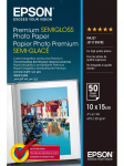 Epson Premium Semi-Gloss Photo Paper - 10x15cm - 50 Sheets