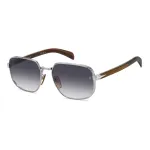 DAVID BECKHAM DB7121GSWIJ Meeste Aviator P&auml;ikeseprillid Kuldne Raam Roheline L&auml;&auml;ts 60/18/145 mm