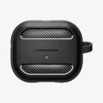 Spigen Rugged Armor korp Samsung Galaxy Buds 3 / Buds 3 Pro jaoks - Matt Must