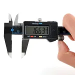 iFixit digitaalne nihik 0,01&ndash;150 mm, sinine LCD-ekraan, must/sinine