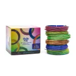 3Doodler FLOW-TRIFILLS 3D printimise materjal Pol&uuml;piimhape (PLA) Must, Sinine, Vasekarva, Kuldne, Roheline, Lilla, Punane 260 g