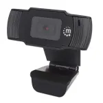Manhattan USB veebikaamera, kaks megapikslit (soodushind), 1080p Full HD, USB-A, integreeritud mikrofon, reguleeritav klambrip&otilde;hi, 30 kaadrit sekundis, must, kolmeaastane garantii, karp
