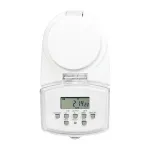LOGILINK ET0008 v&auml;line digitaalne taimer - IP44, 10 sisse/v&auml;lja programmi, 16A/3680W, Schuko (t&uuml;&uuml;p F), must/hall