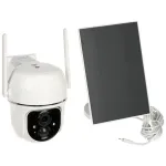 VicoHome APTI-W31SD1 p&auml;ikeseenergial t&ouml;&ouml;tav v&auml;liturvakaamera PIR, 3MP Wi-Fi