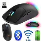 Juhtmeta hiir MEDIA-TECH MT1124 BT/RF Silent & Recharge &mdash; m&otilde;lemak&auml;eline, 3200 DPI, Bluetooth + 2,4 GHz USB, 6 nuppu, laetav