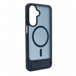 Evelatus Samsung Galaxy A17 4G / A17 5G kummikattega MagSafe alusega &uuml;mbris merev&auml;esinine