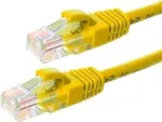DSIT CAT6 U/UTP v&otilde;rgu kaabel, 3 m, kollane, 100% vask (DC-67-030)