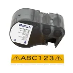 BRADY BMP51/BMP53/M511 isekleepuv vin&uuml;&uuml;lsilt, valge/l&auml;bipaistev, 1-tolline laius, 21 jala rull