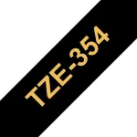Sildilint Brother TZe354 24mm Kuld mustal